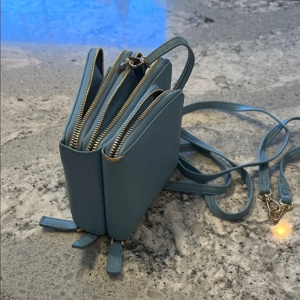 Forever Young Sky Blue Crossbody Bag
